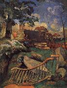 Paul Gauguin Fence china oil painting artist